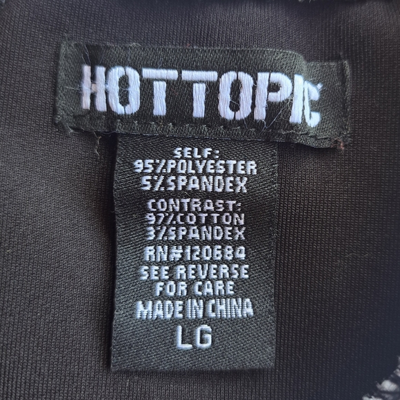 Hot Topic sleeveless mini dress size L - Picture 7 of 7